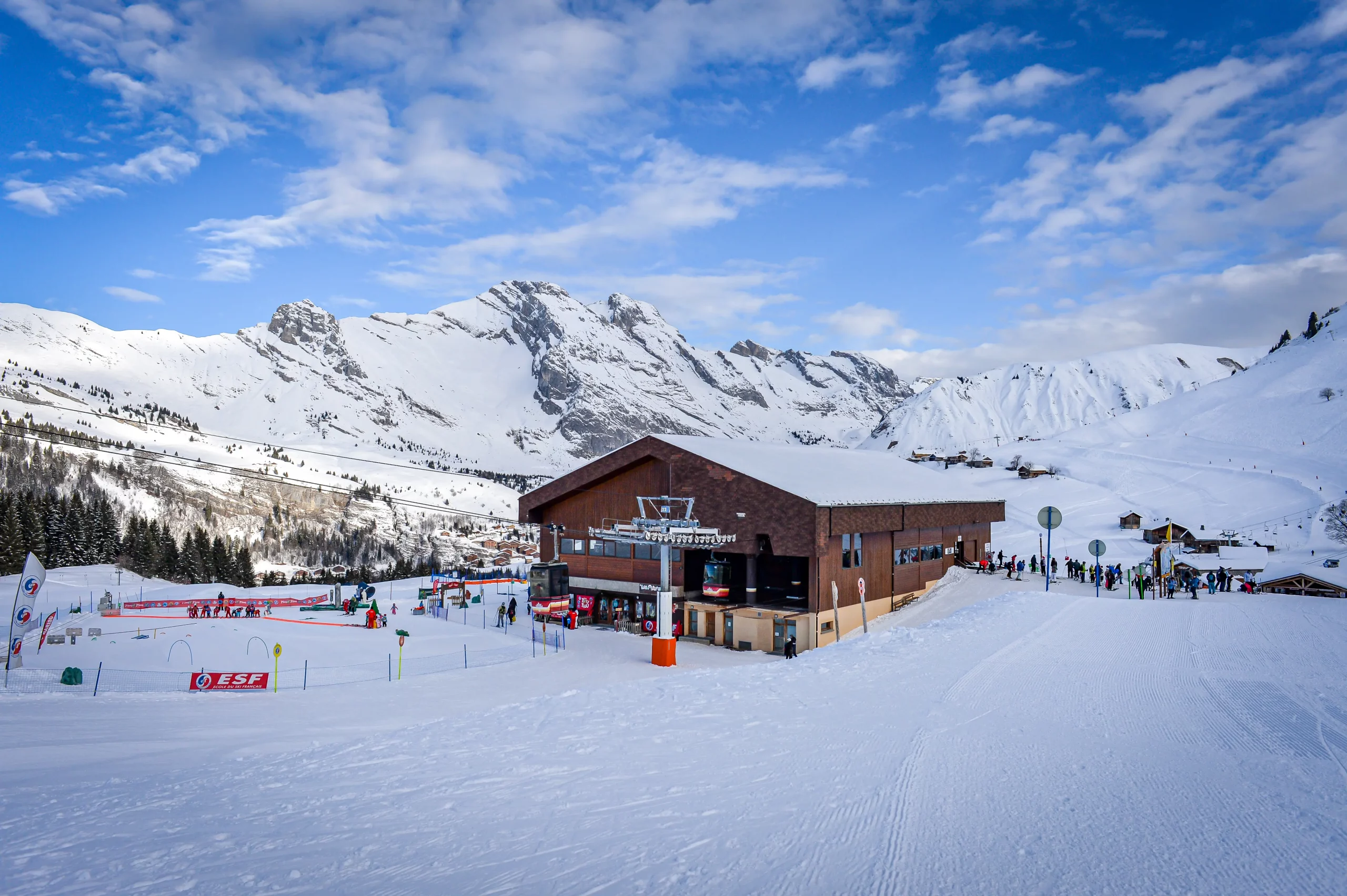 Perfect snow landscape