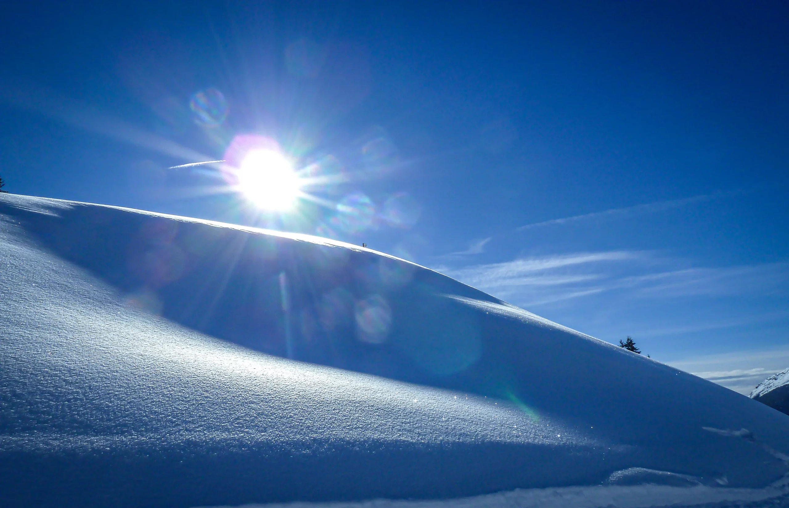 Perfect winter scene