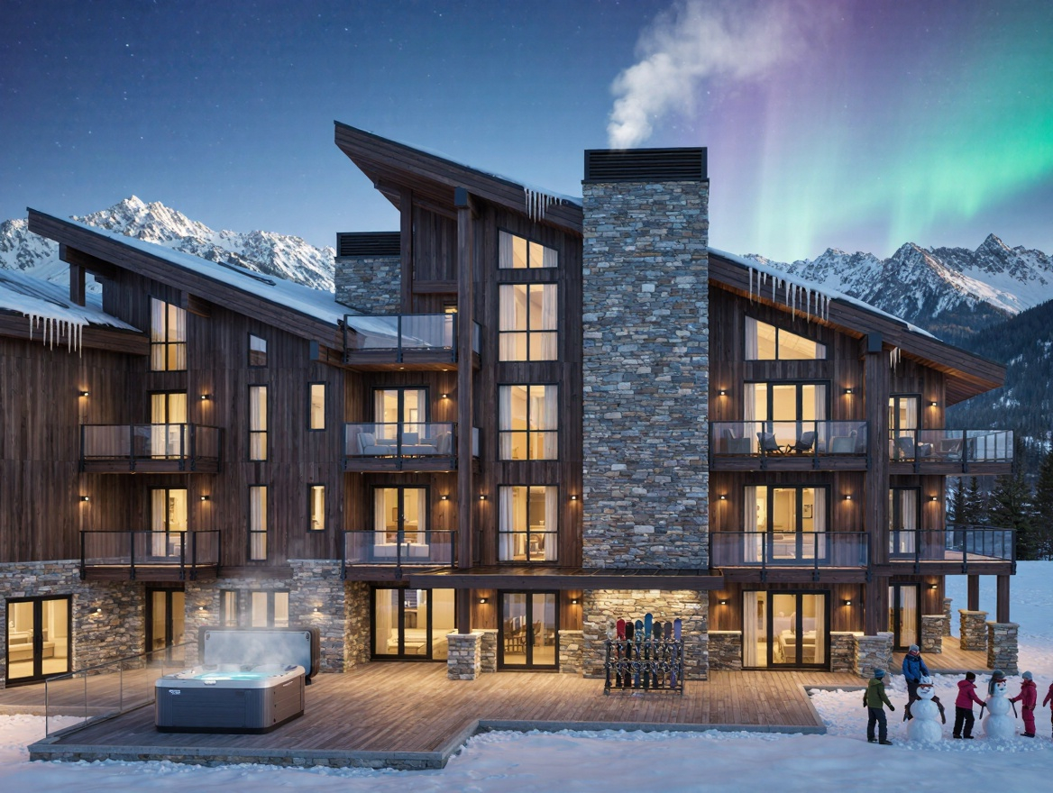 Alpine hotel interior