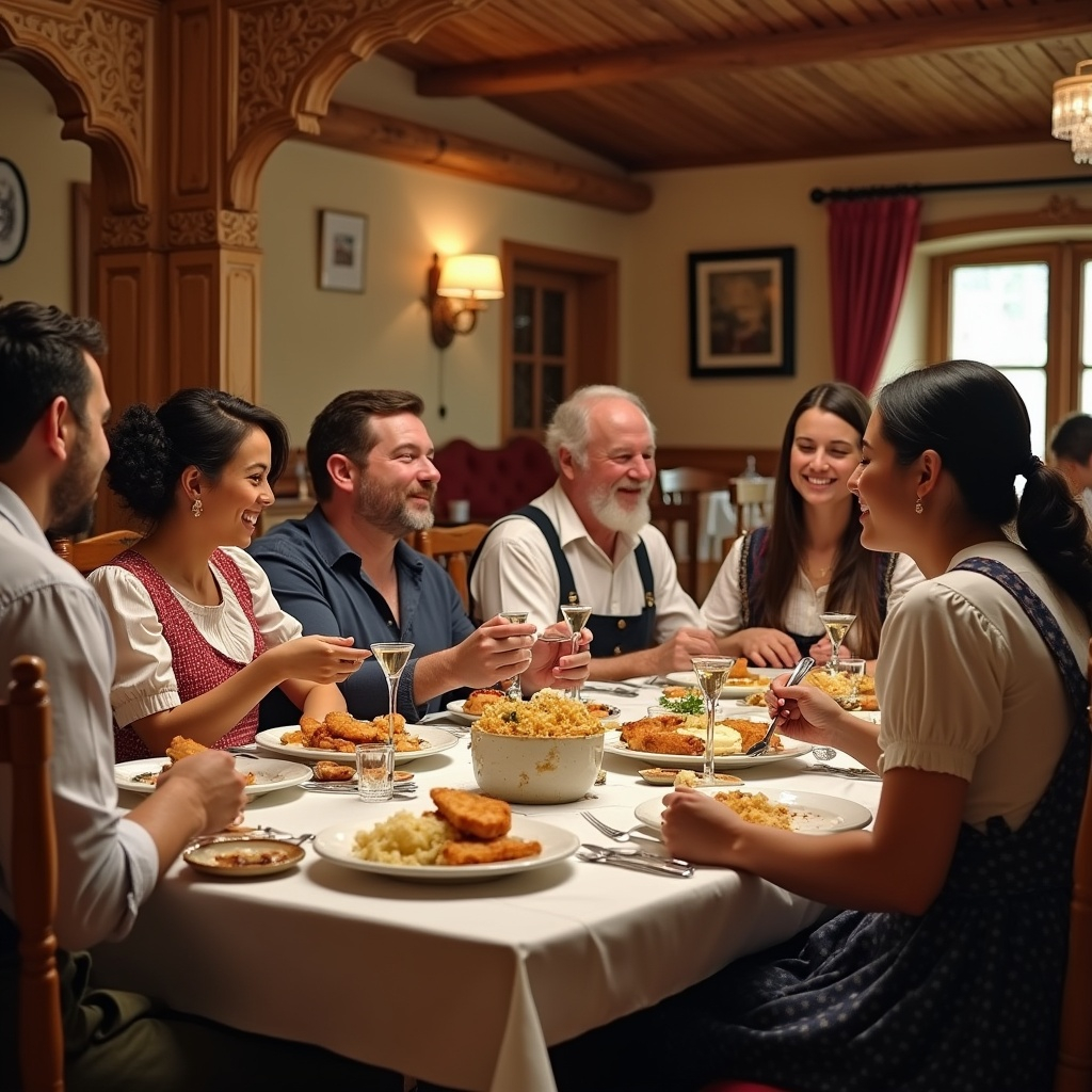 Mountain dining elegance