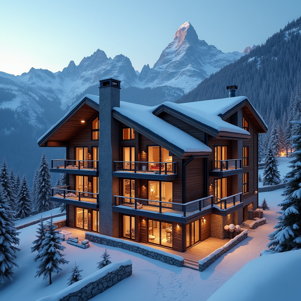 Budget mountain lodge