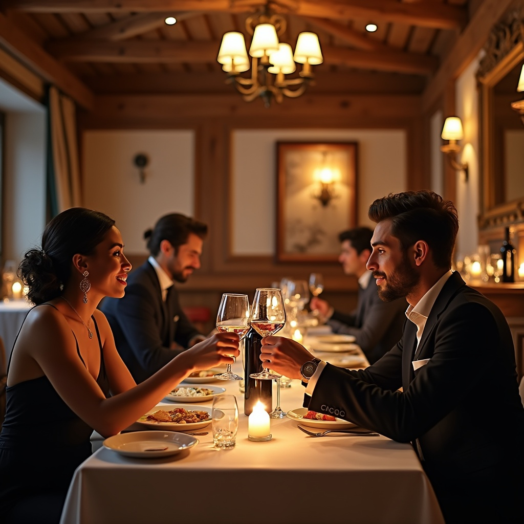 Alpine dining experience