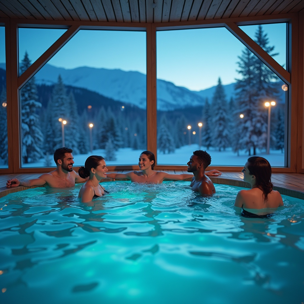 Wellness spa retreat